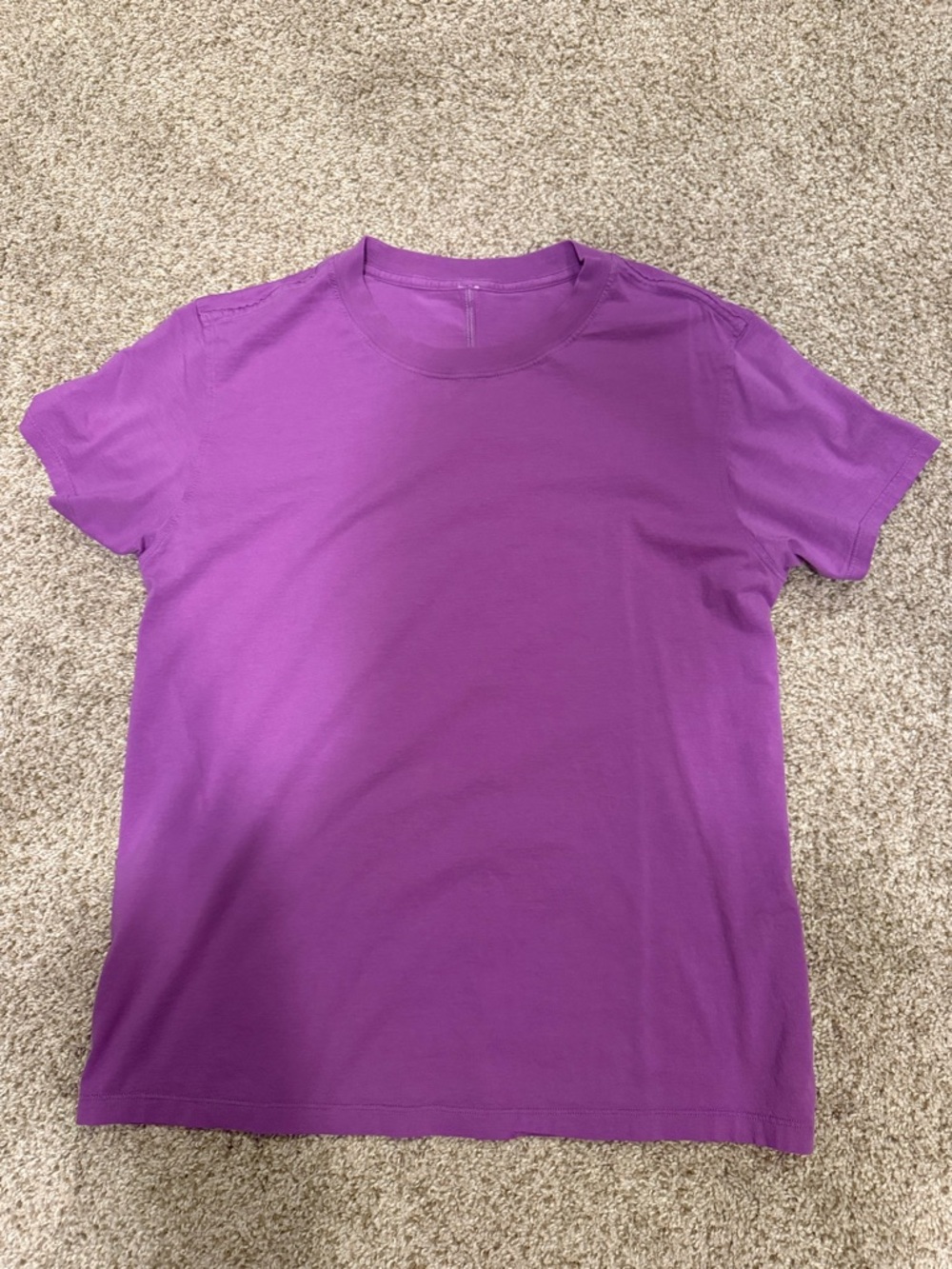 Lululemon women’s all yours cotton tshirt size 4 magenta